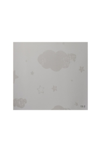 Halley Kids 13-2 Bulut Ve Yıldız Desenli Duvar Kağıdı